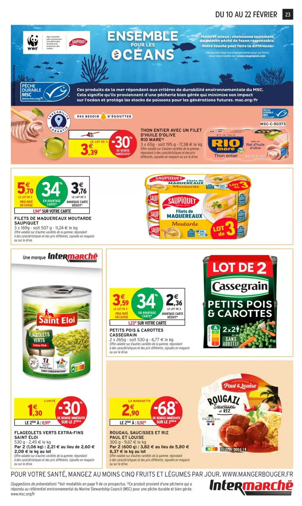 Prospectus promotionnel Intermarché valable à partir du 10/02/2026 - Page 23.