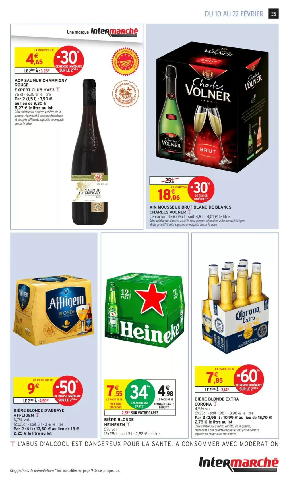 Prospectus promotionnel Intermarché valable à partir du 10/02/2026 - Page 25.
