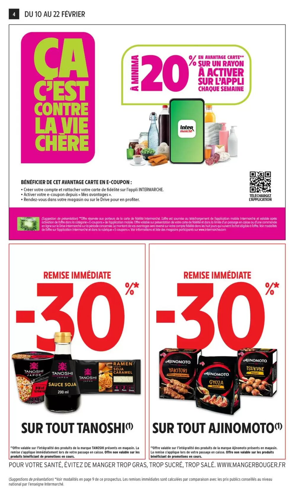 Prospectus promotionnel Intermarché valable à partir du 10/02/2026 - Page 4.