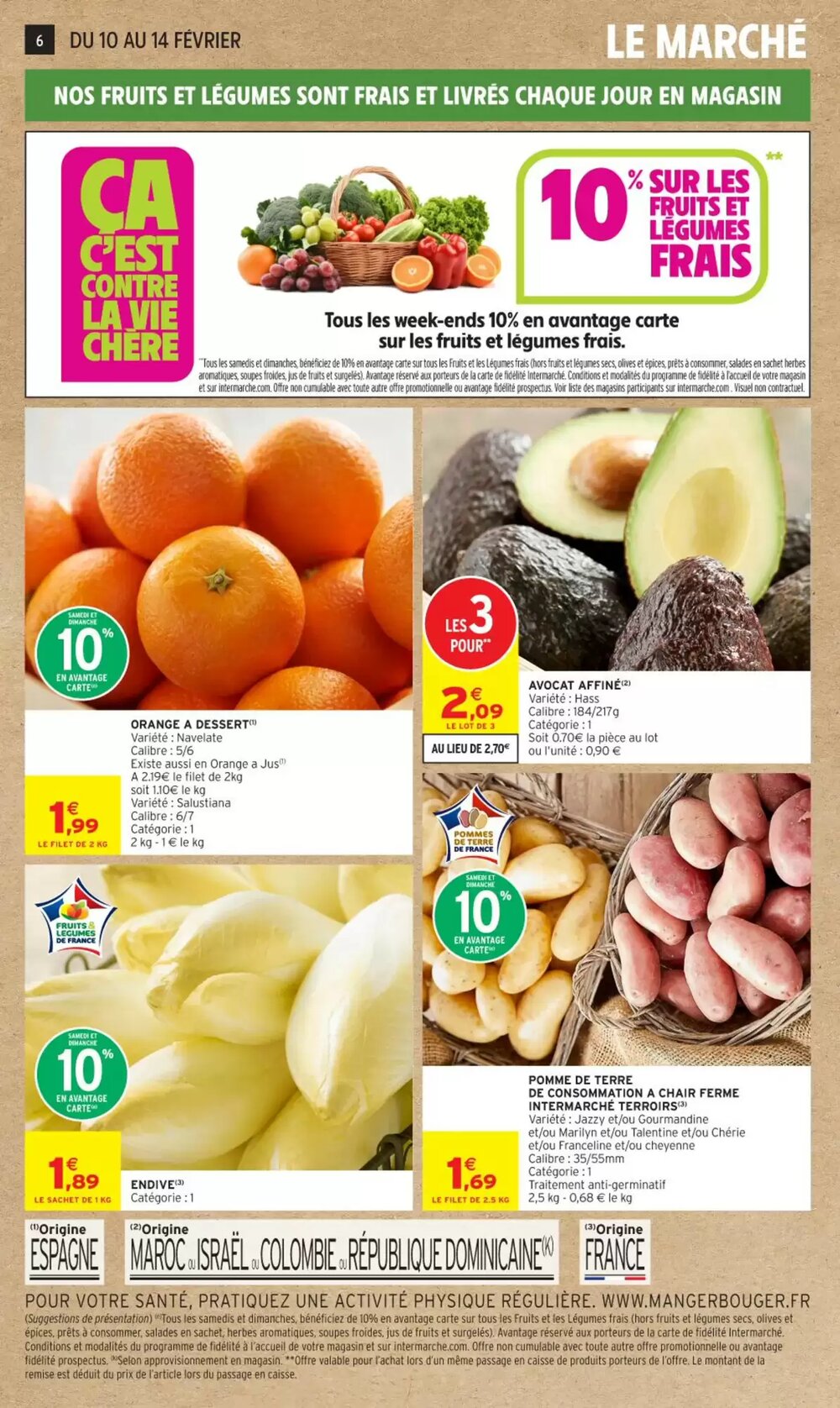 Prospectus promotionnel Intermarché valable à partir du 10/02/2026 - Page 6.