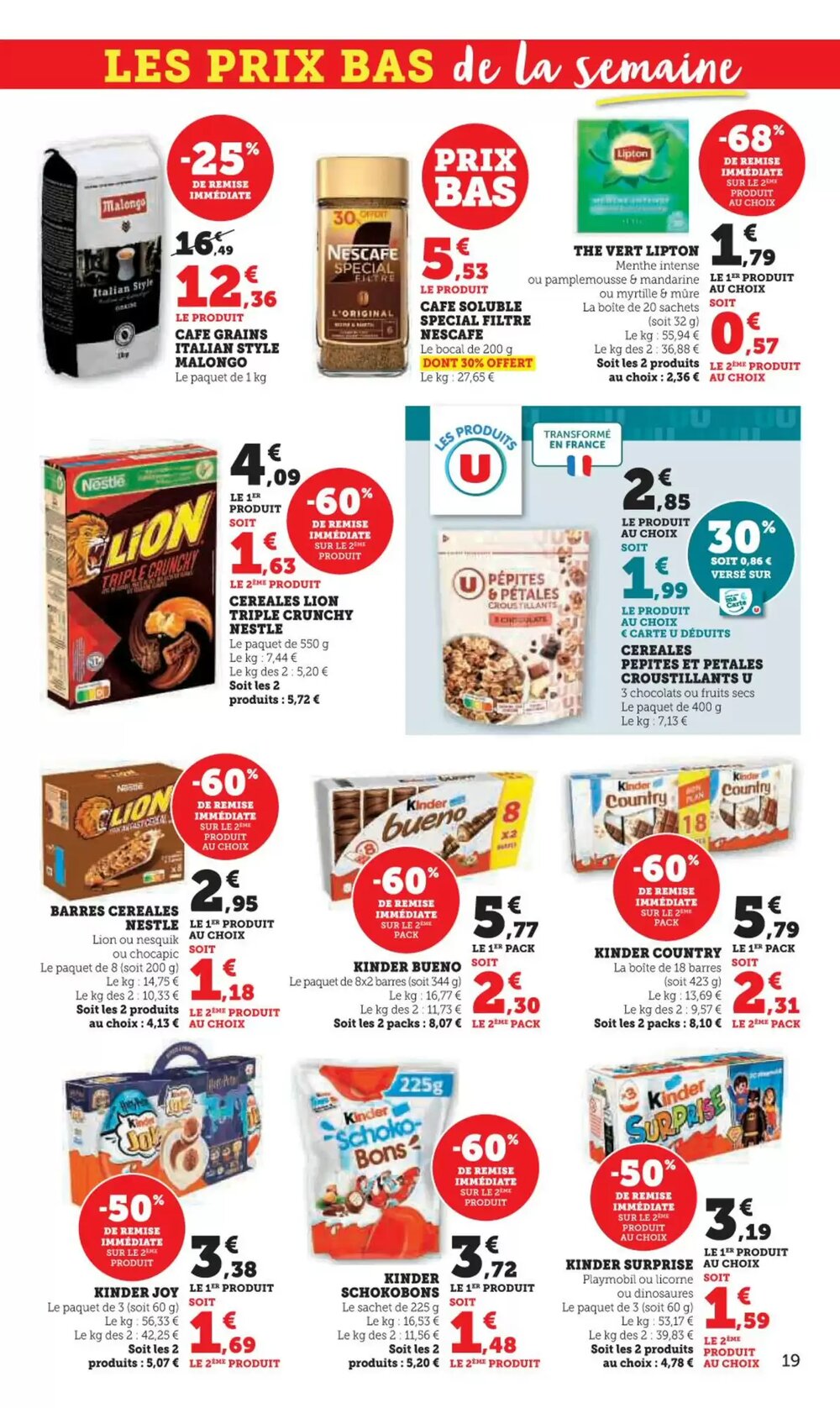 Prospectus promotionnel Hyper U valable à partir du 10/02/2026 - Page 19.