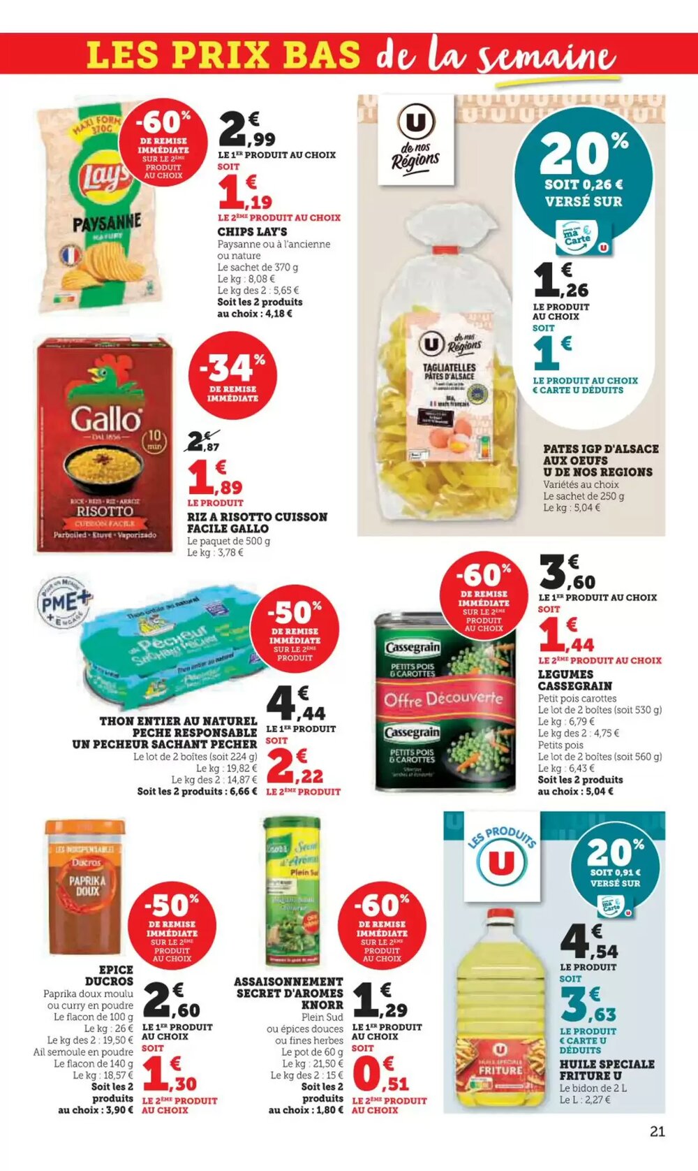 Prospectus promotionnel Hyper U valable à partir du 10/02/2026 - Page 21.