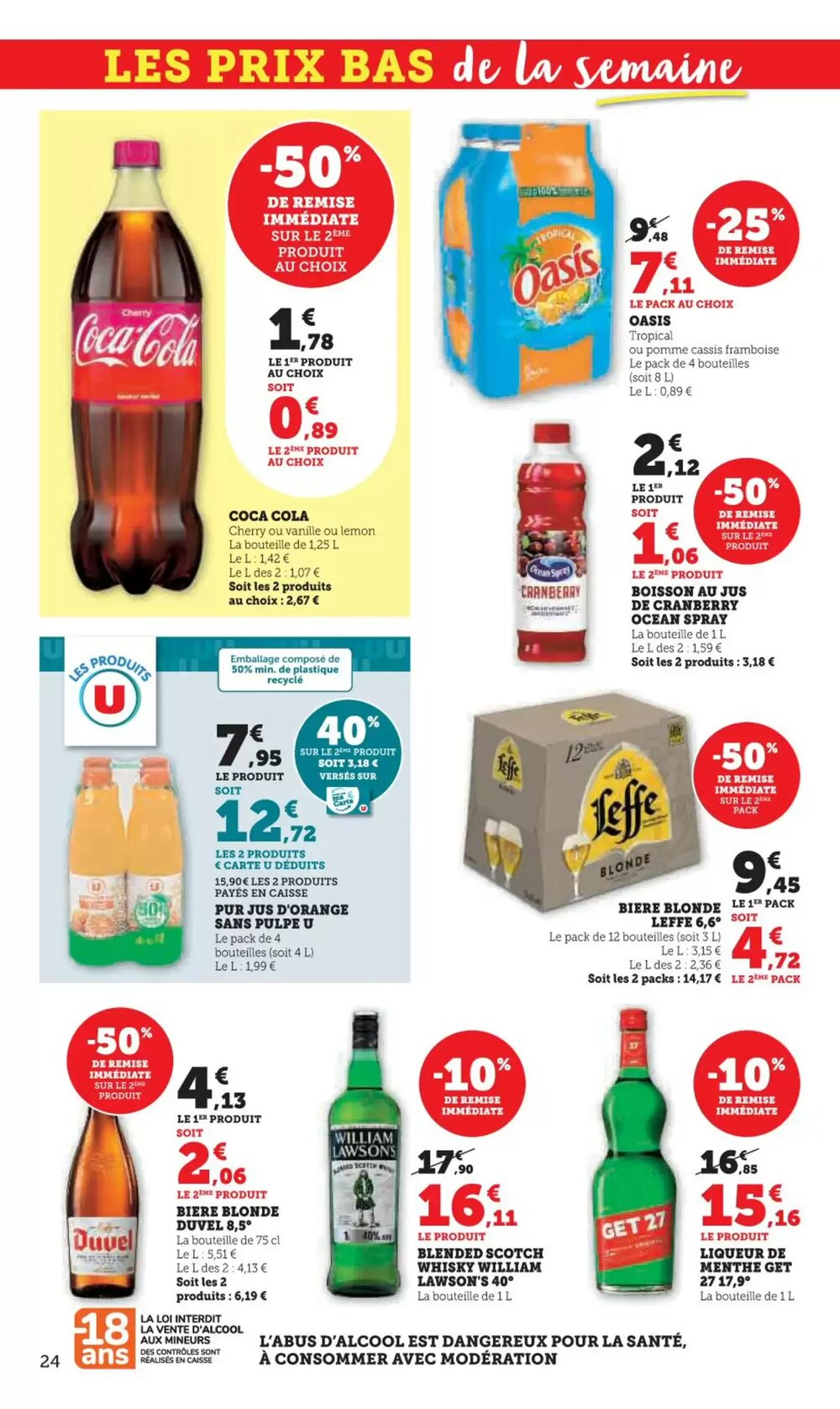 Prospectus promotionnel Hyper U valable à partir du 10/02/2026 - Page 24.