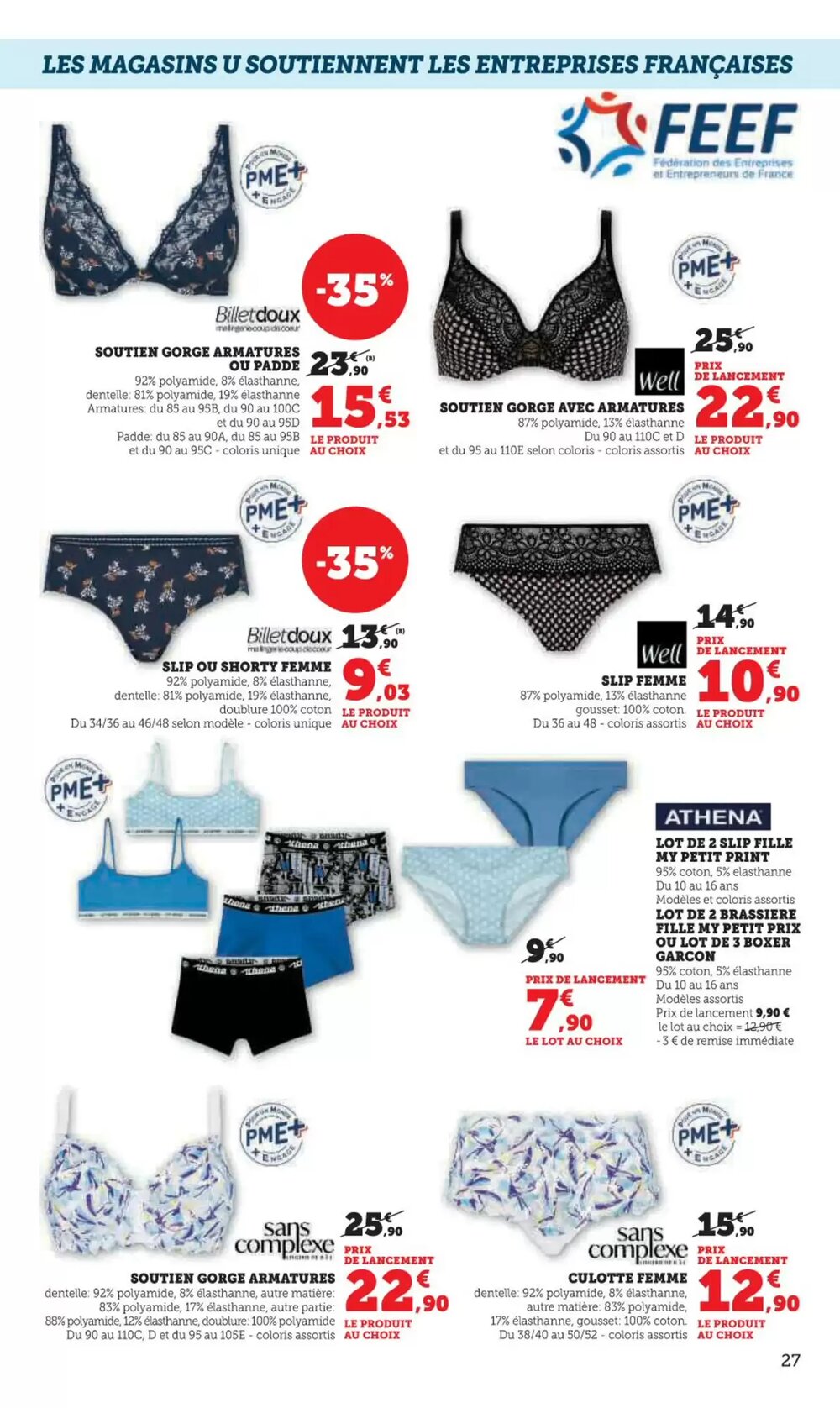 Prospectus promotionnel Hyper U valable à partir du 10/02/2026 - Page 27.