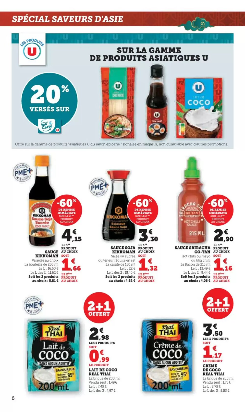 Prospectus promotionnel Hyper U valable à partir du 10/02/2026 - Page 6.