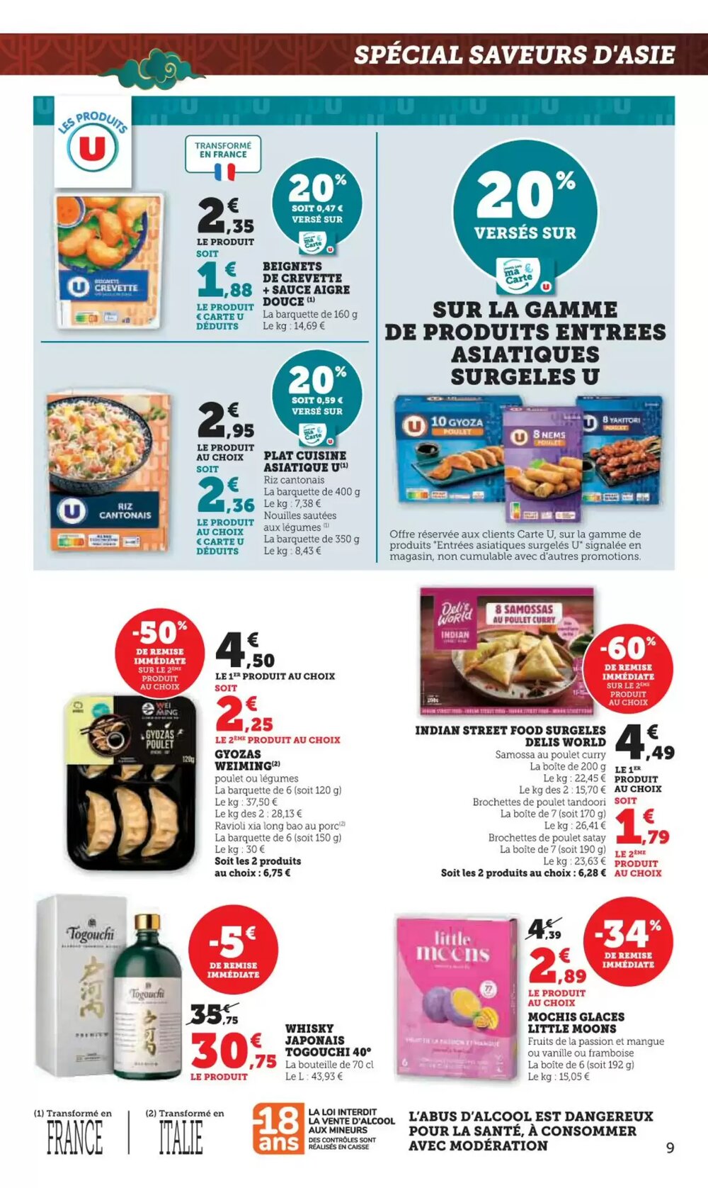 Prospectus promotionnel Hyper U valable à partir du 10/02/2026 - Page 9.