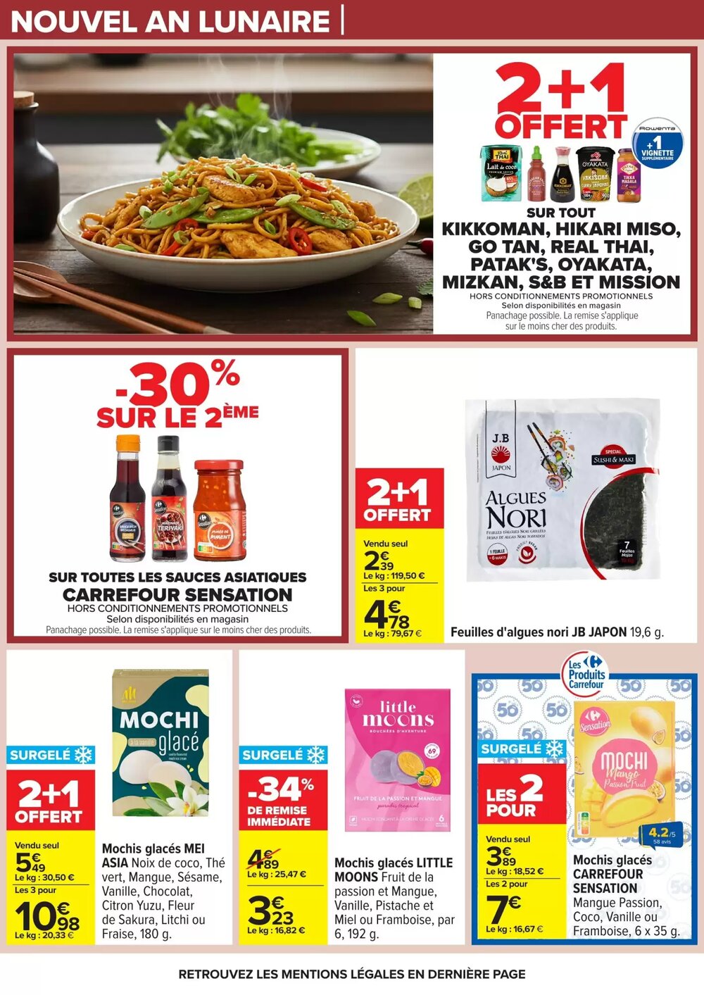 Prospectus promotionnel Carrefour valable à partir du 10/02/2026 - Page 21.