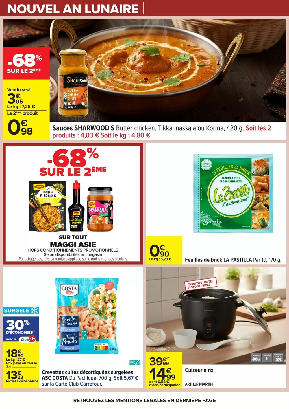 Prospectus promotionnel Carrefour valable à partir du 10/02/2026 - Page 23.