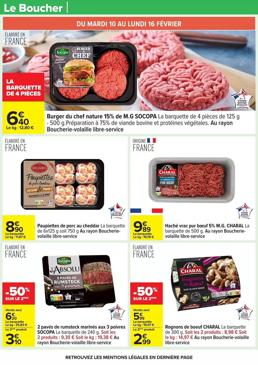 Prospectus promotionnel Carrefour valable à partir du 10/02/2026 - Page 32.