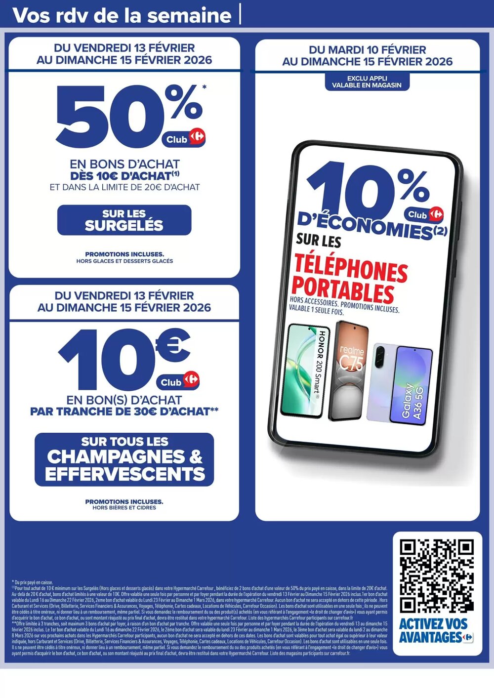Prospectus promotionnel Carrefour valable à partir du 10/02/2026 - Page 4.