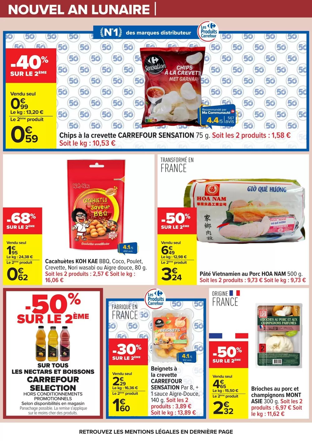 Prospectus promotionnel Carrefour valable à partir du 10/02/2026 - Page 7.