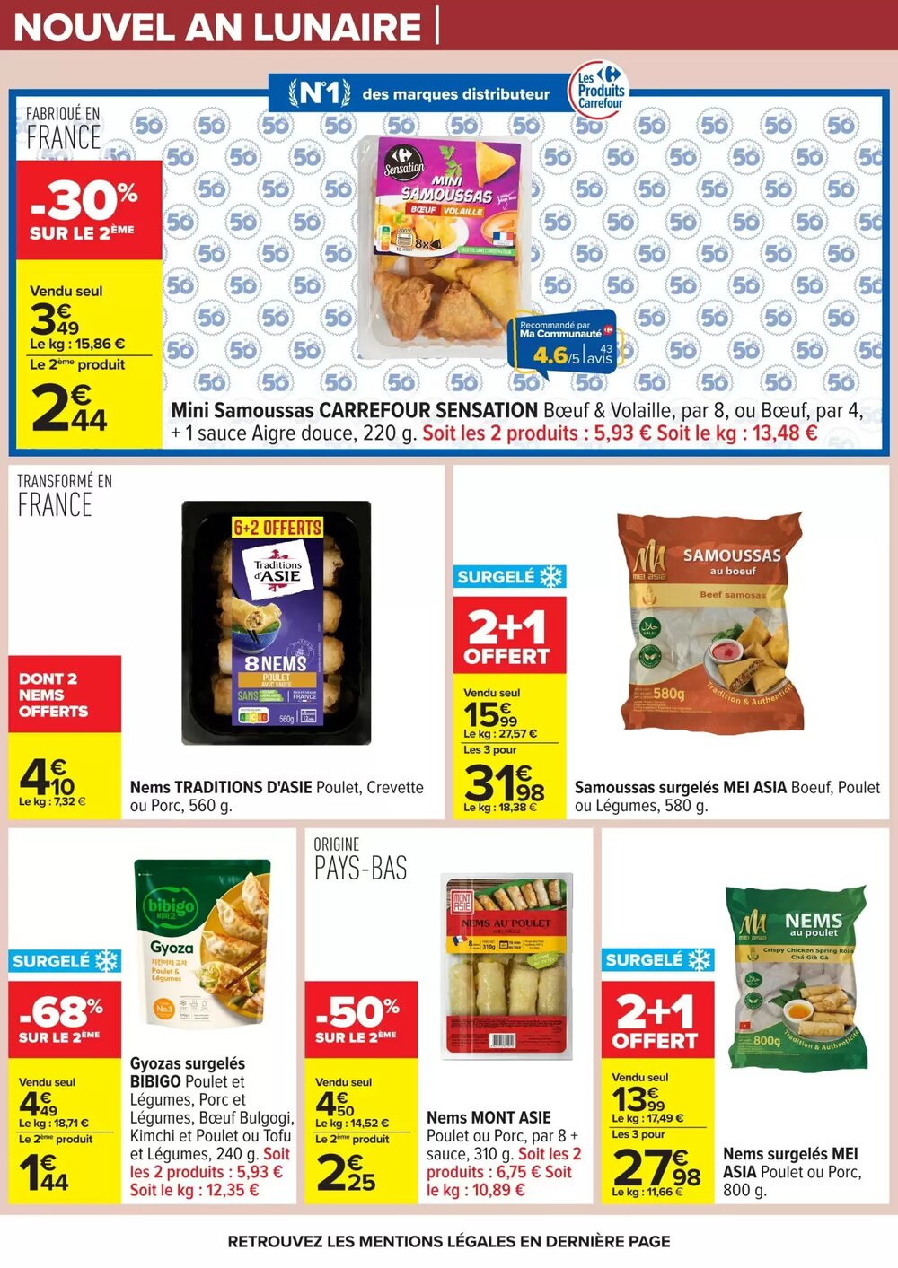 Prospectus promotionnel Carrefour valable à partir du 10/02/2026 - Page 8.