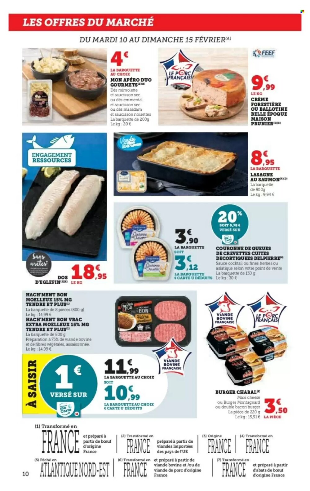 Prospectus promotionnel Super U valable à partir du 10/02/2026 - Page 11.