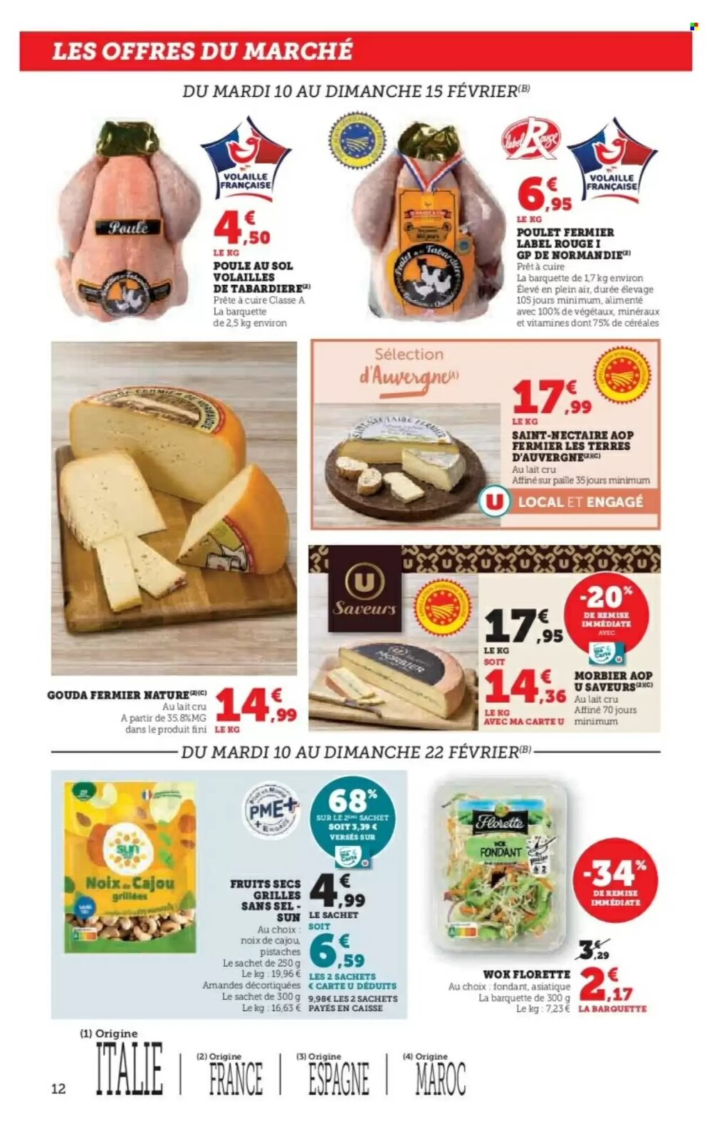 Prospectus promotionnel Super U valable à partir du 10/02/2026 - Page 13.