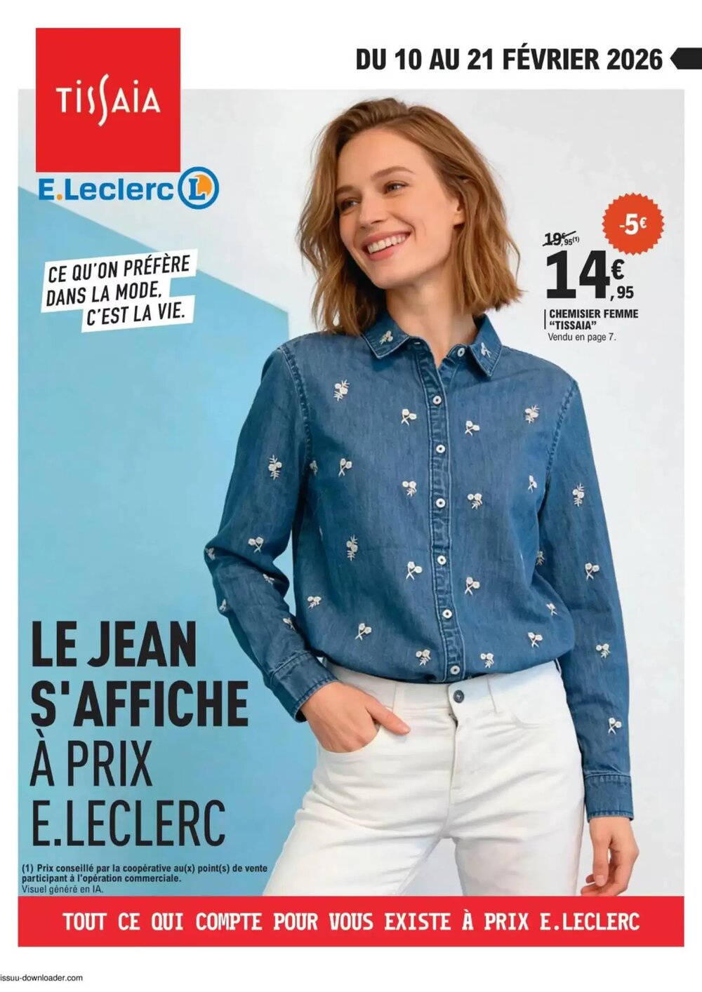 Prospectus promotionnel E.Leclerc valable à partir du 10/02/2026 - Page 1.