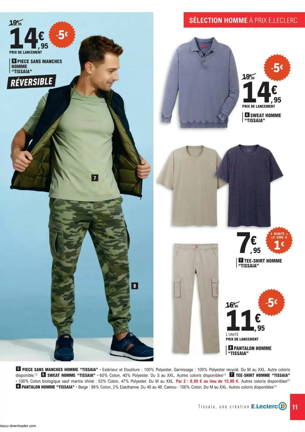 Prospectus promotionnel E.Leclerc valable à partir du 10/02/2026 - Page 11.