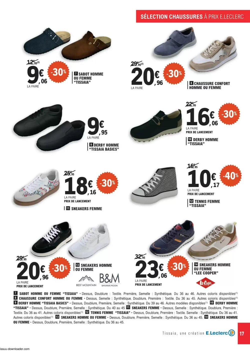 Prospectus promotionnel E.Leclerc valable à partir du 10/02/2026 - Page 17.
