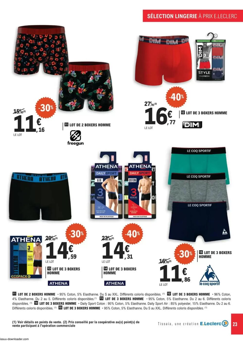 Prospectus promotionnel E.Leclerc valable à partir du 10/02/2026 - Page 23.