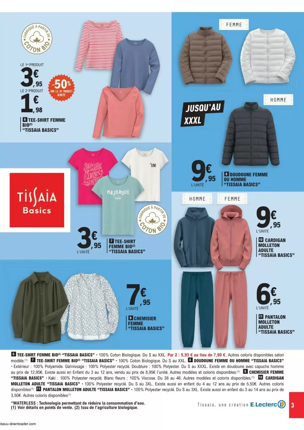Prospectus promotionnel E.Leclerc valable à partir du 10/02/2026 - Page 3.
