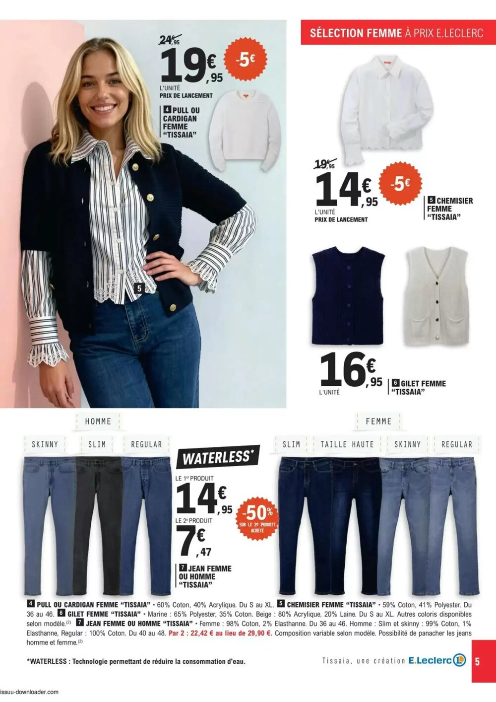 Prospectus promotionnel E.Leclerc valable à partir du 10/02/2026 - Page 5.