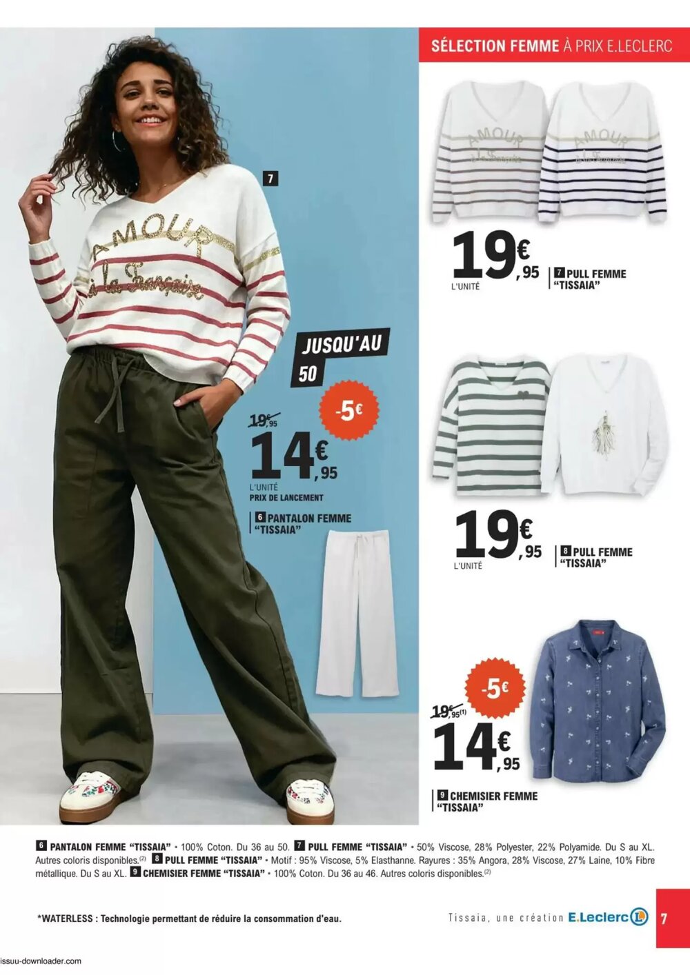 Prospectus promotionnel E.Leclerc valable à partir du 10/02/2026 - Page 7.