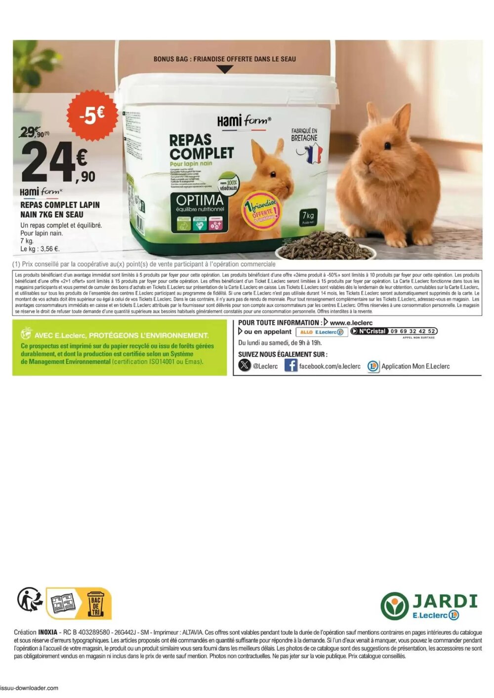 Prospectus promotionnel E.Leclerc Jardi valable à partir du 10/02/2026 - Page 8.
