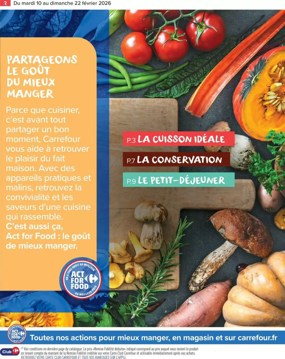 Prospectus promotionnel Carrefour Market valable à partir du 10/02/2026 - Page 2.