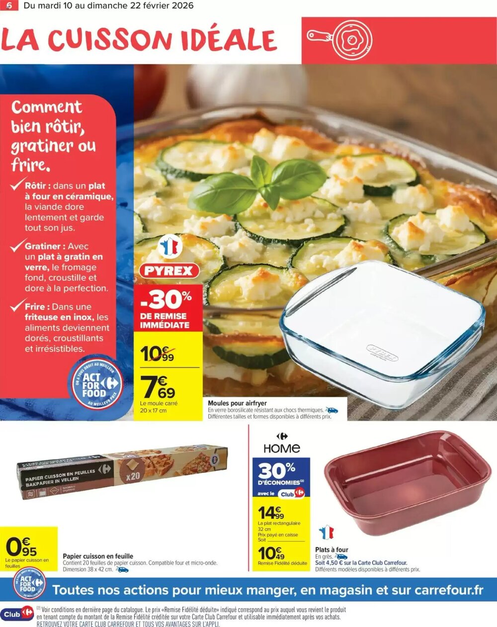 Prospectus promotionnel Carrefour Market valable à partir du 10/02/2026 - Page 6.