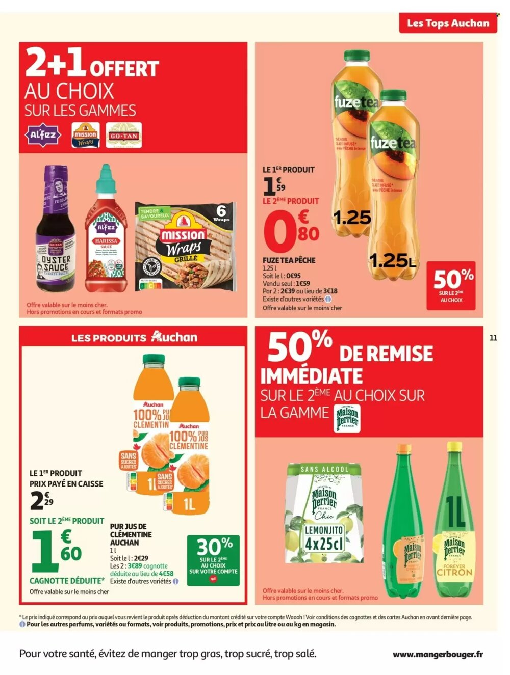 Prospectus promotionnel Auchan valable à partir du 10/02/2026 - Page 11.