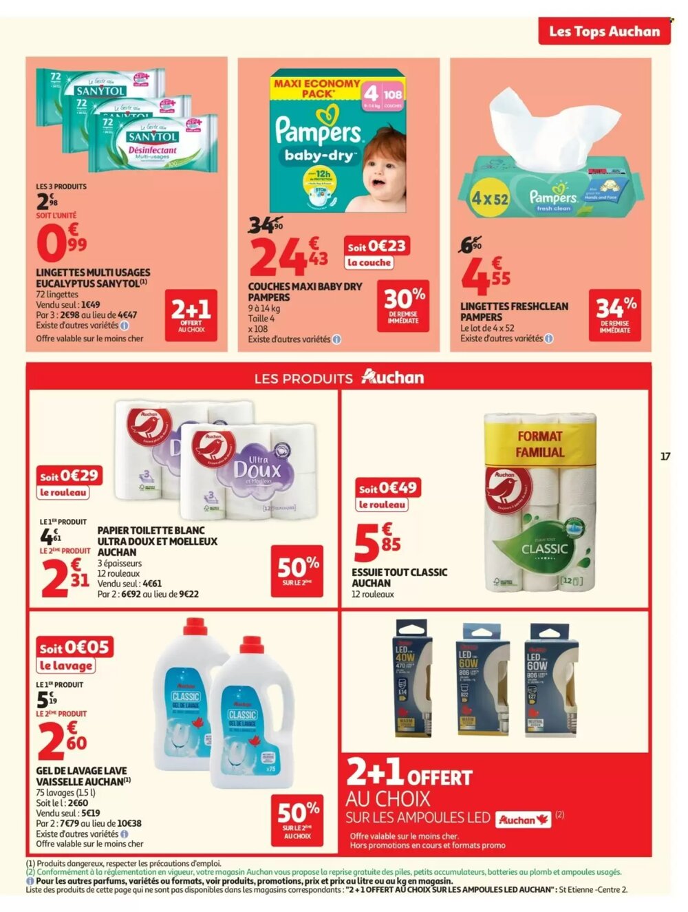 Prospectus promotionnel Auchan valable à partir du 10/02/2026 - Page 17.