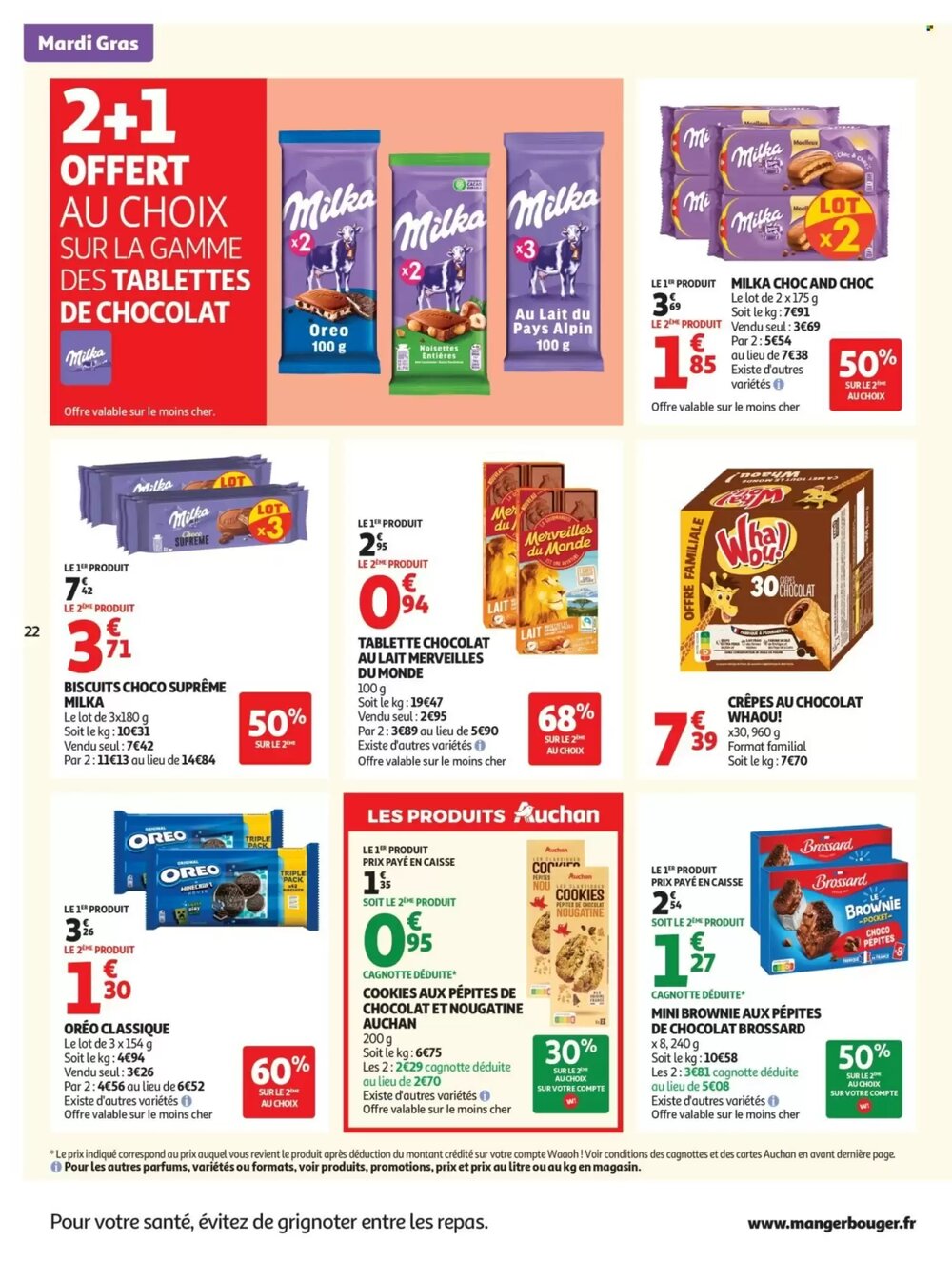 Prospectus promotionnel Auchan valable à partir du 10/02/2026 - Page 22.