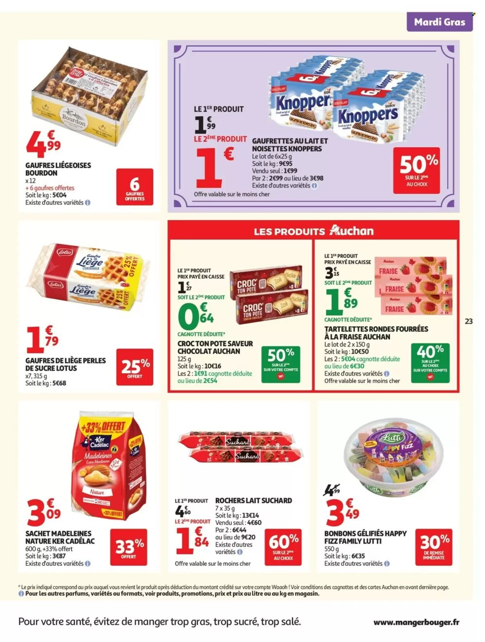Prospectus promotionnel Auchan valable à partir du 10/02/2026 - Page 23.