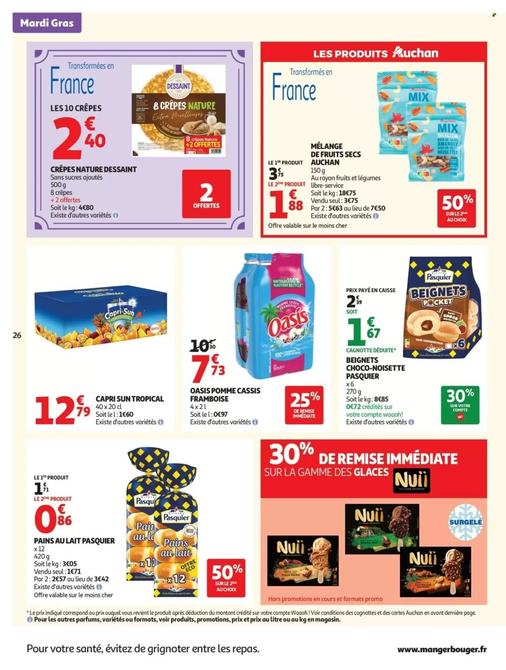 Prospectus promotionnel Auchan valable à partir du 10/02/2026 - Page 26.