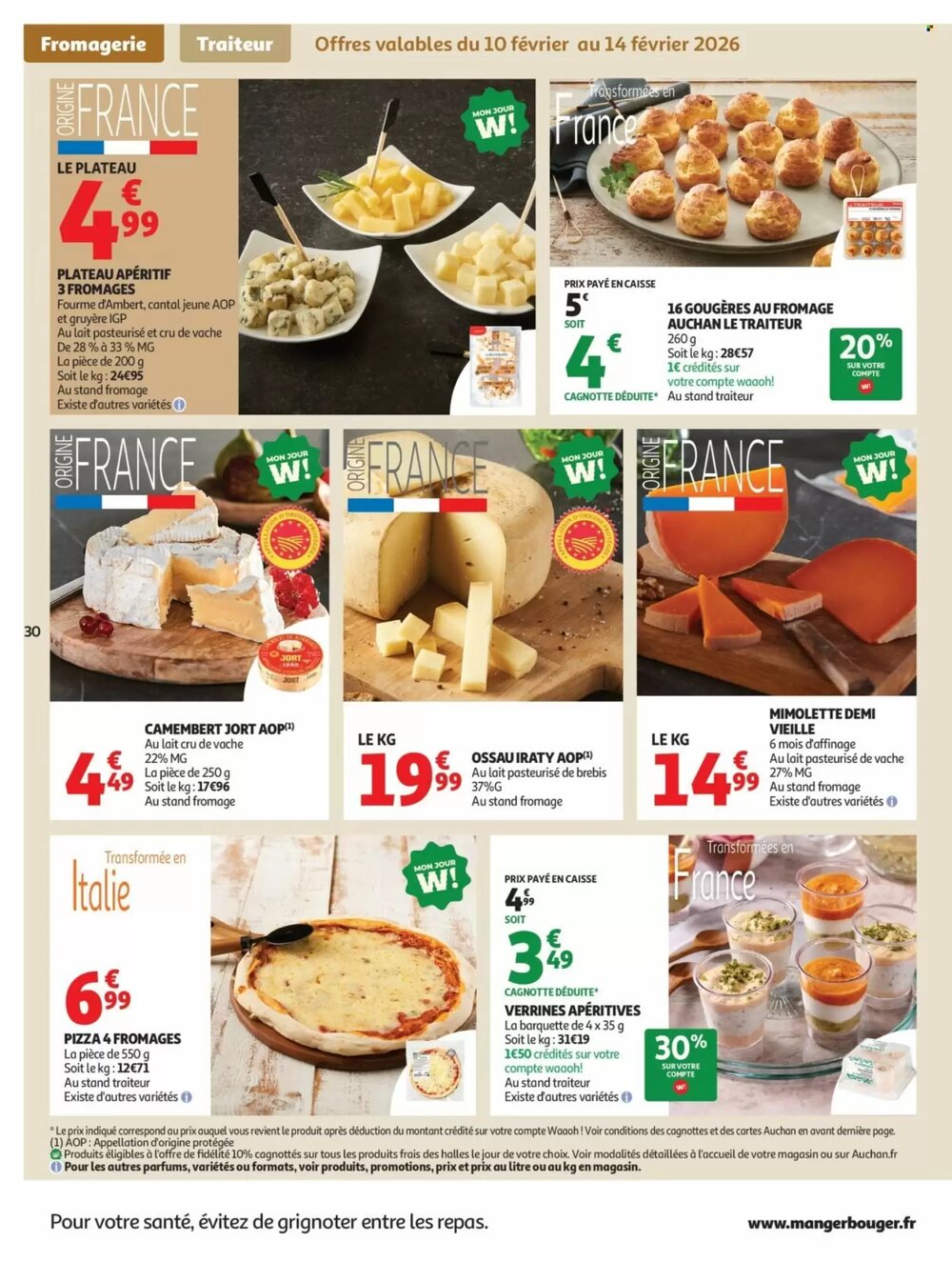 Prospectus promotionnel Auchan valable à partir du 10/02/2026 - Page 30.