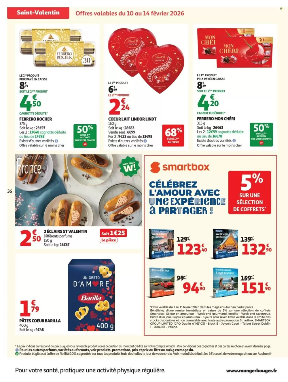 Prospectus promotionnel Auchan valable à partir du 10/02/2026 - Page 36.