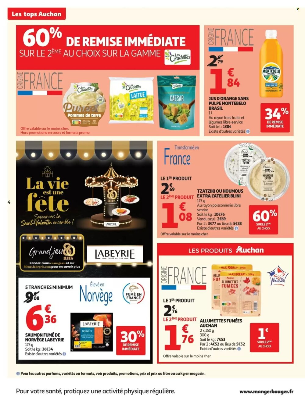 Prospectus promotionnel Auchan valable à partir du 10/02/2026 - Page 4.