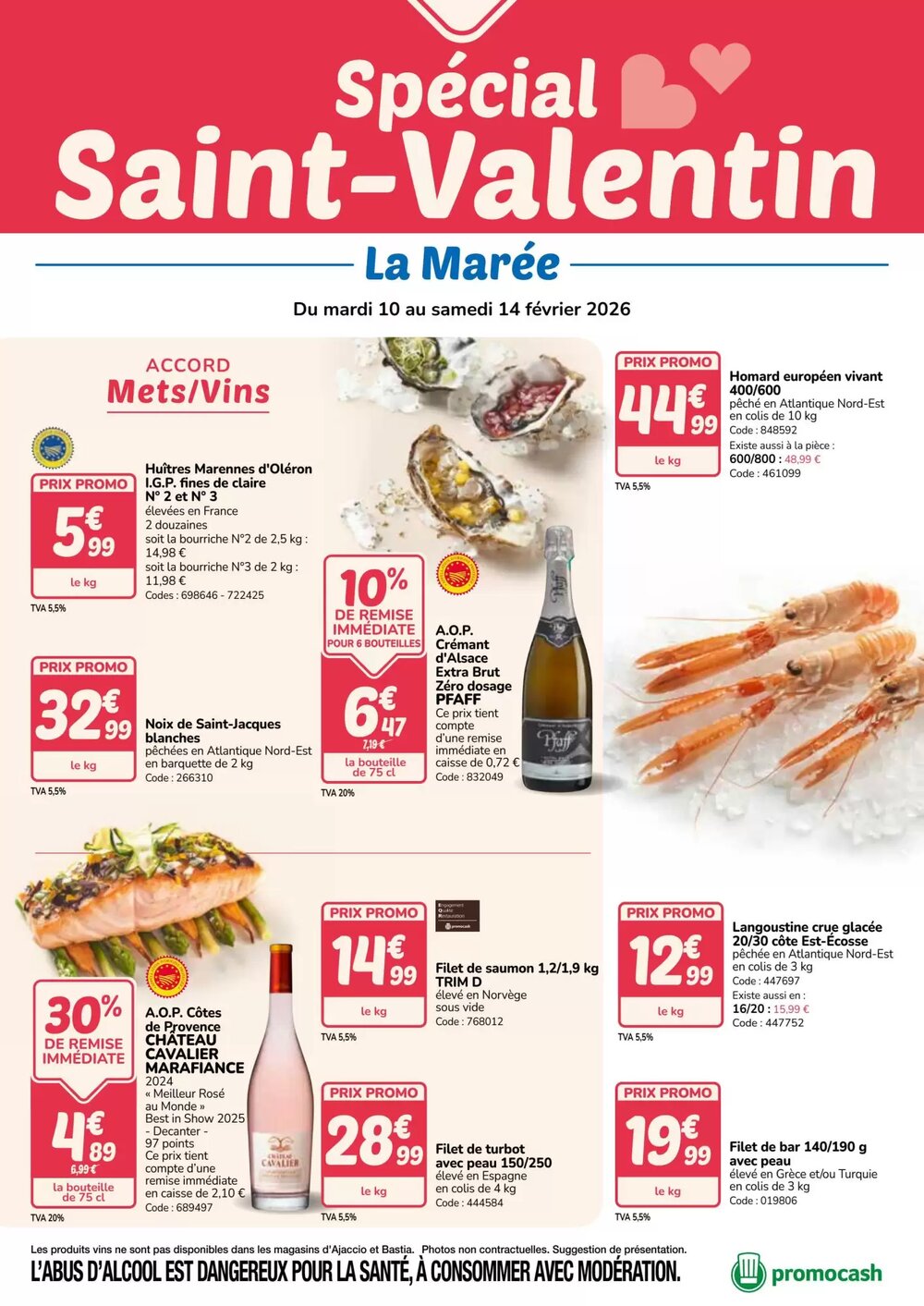 Prospectus promotionnel Promocash valable à partir du 10/02/2026 - Page 1.