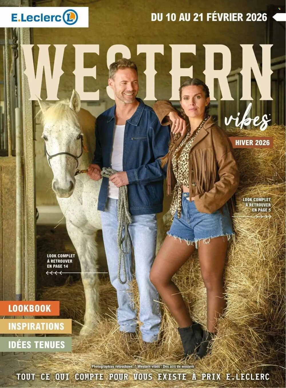 Prospectus promotionnel E.Leclerc valable à partir du 10/02/2026 - Page 1.