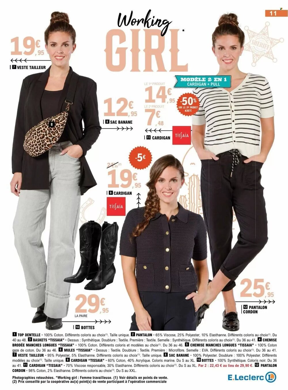 Prospectus promotionnel E.Leclerc valable à partir du 10/02/2026 - Page 11.