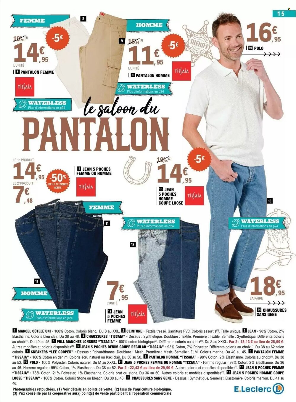 Prospectus promotionnel E.Leclerc valable à partir du 10/02/2026 - Page 15.