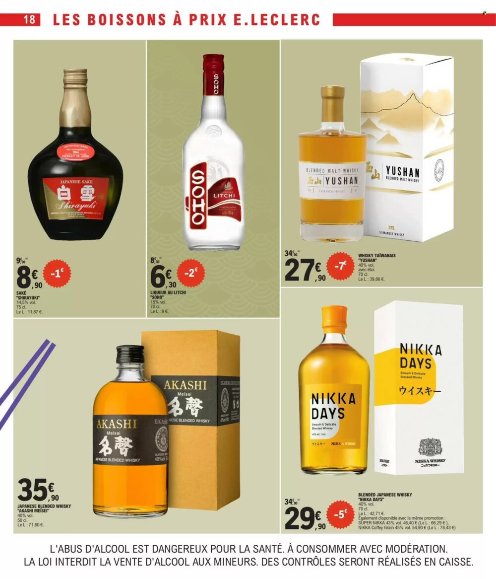 Prospectus promotionnel E.Leclerc valable à partir du 10/02/2026 - Page 18.