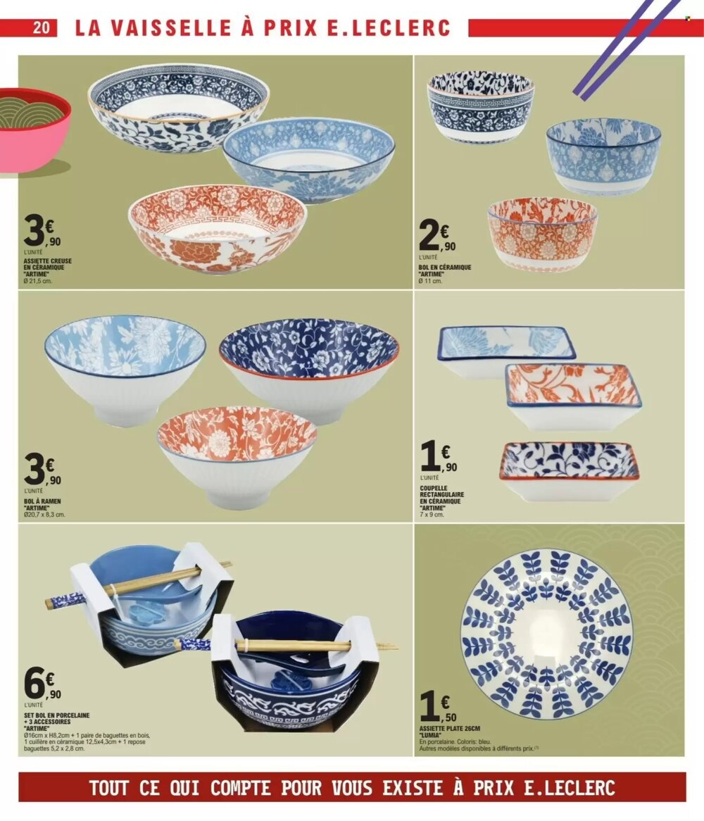Prospectus promotionnel E.Leclerc valable à partir du 10/02/2026 - Page 20.