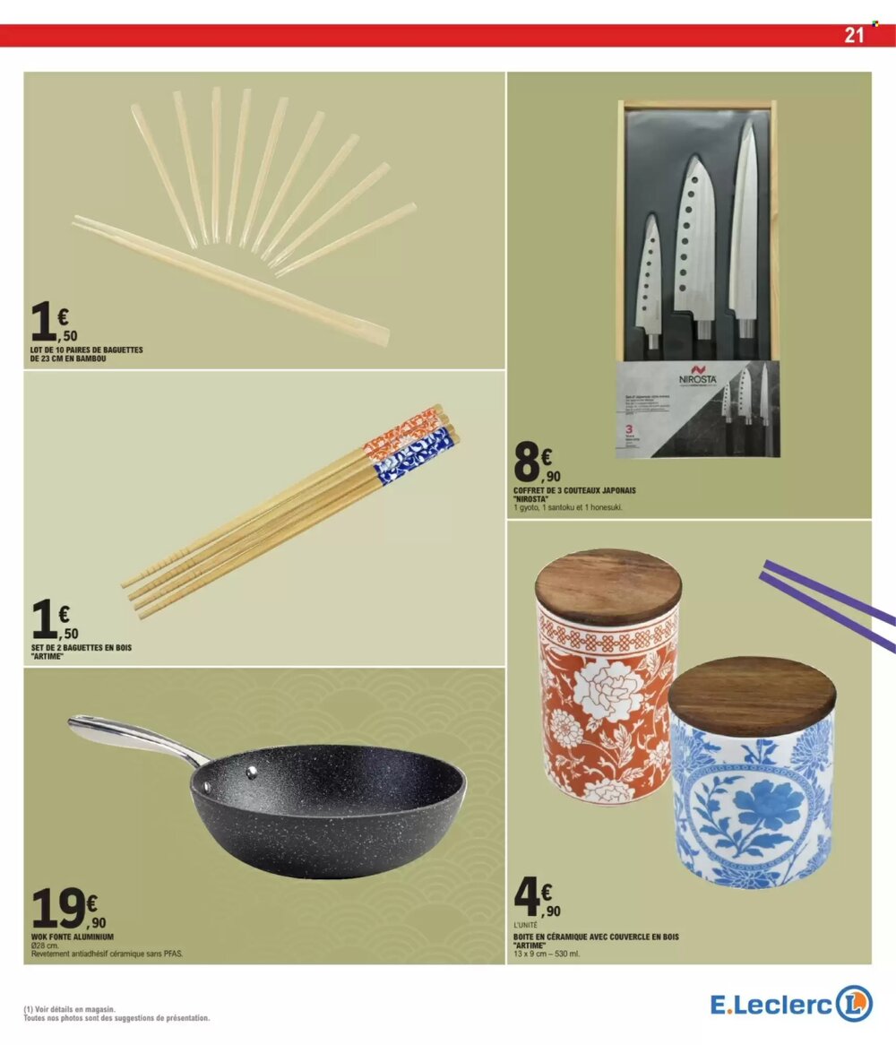 Prospectus promotionnel E.Leclerc valable à partir du 10/02/2026 - Page 21.