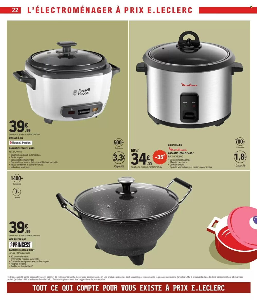 Prospectus promotionnel E.Leclerc valable à partir du 10/02/2026 - Page 22.