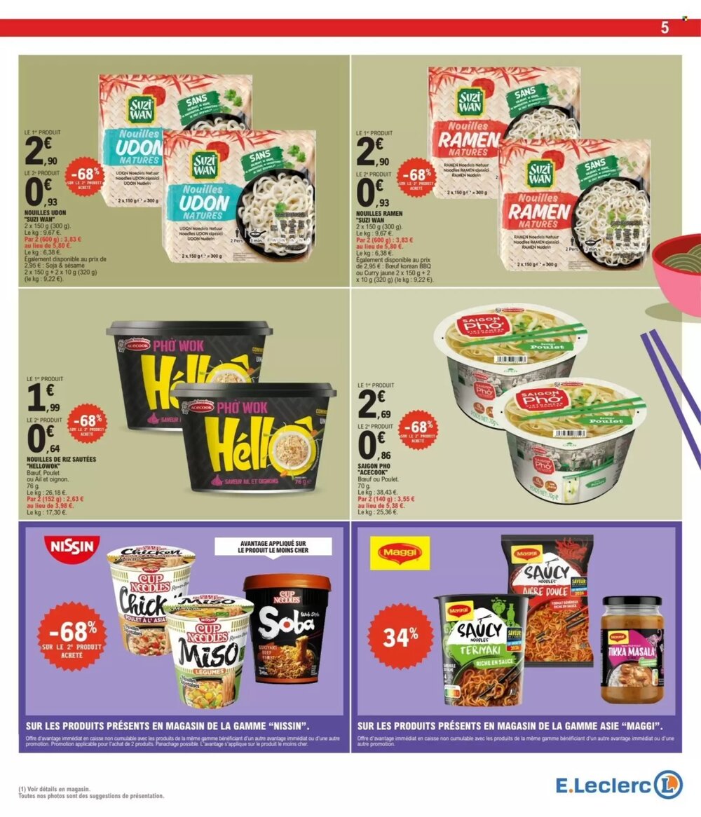 Prospectus promotionnel E.Leclerc valable à partir du 10/02/2026 - Page 5.