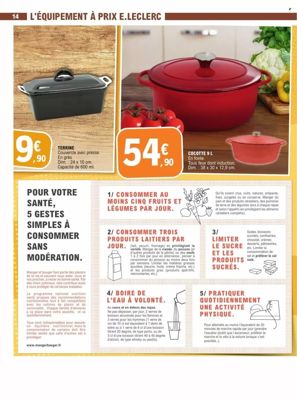 Prospectus promotionnel E.Leclerc valable à partir du 10/02/2026 - Page 14.