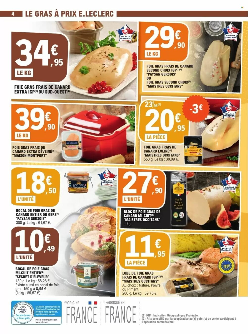 Prospectus promotionnel E.Leclerc valable à partir du 10/02/2026 - Page 4.