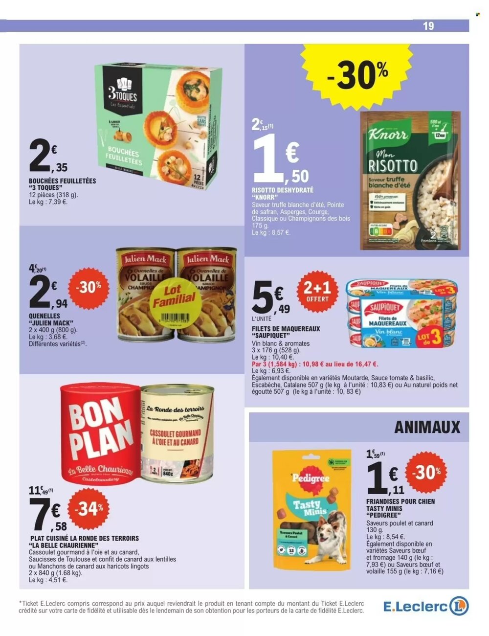 Prospectus promotionnel E.Leclerc valable à partir du 10/02/2026 - Page 19.