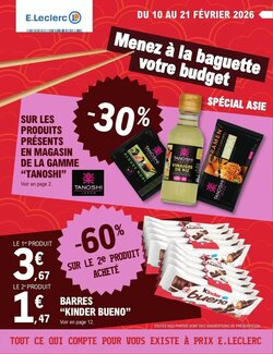 Prospectus promotionnel E.Leclerc valable à partir du 10/02/2026