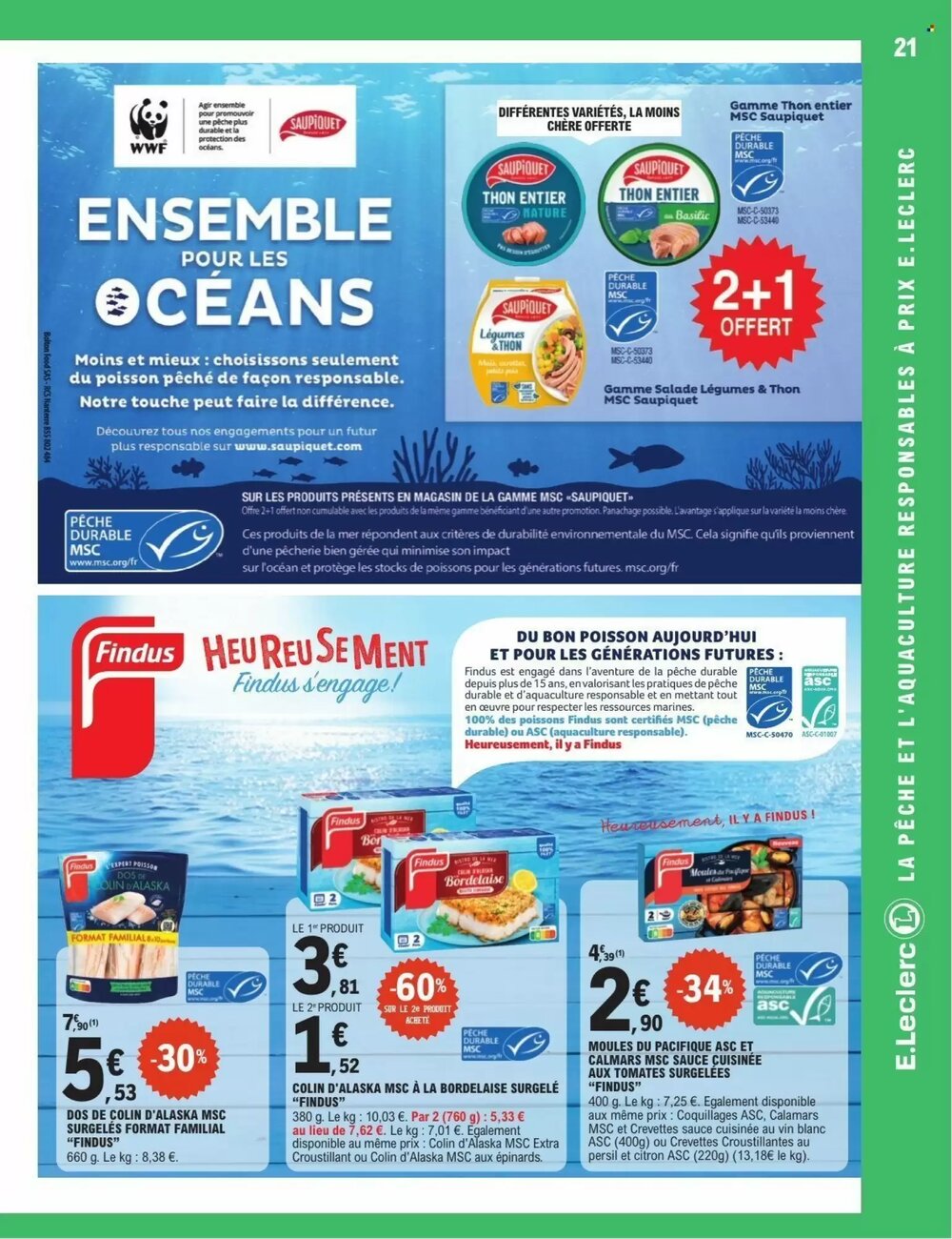 Prospectus promotionnel E.Leclerc valable à partir du 10/02/2026 - Page 21.